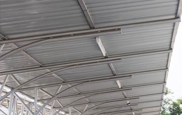 installing South Poorton metal roofing